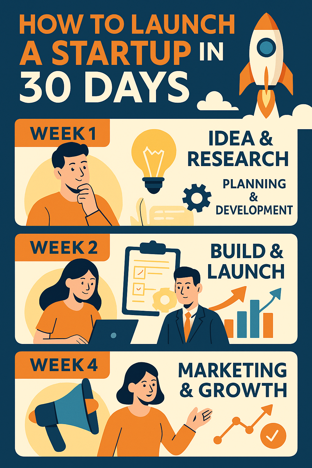 How to Launch a Startup in 30 Days